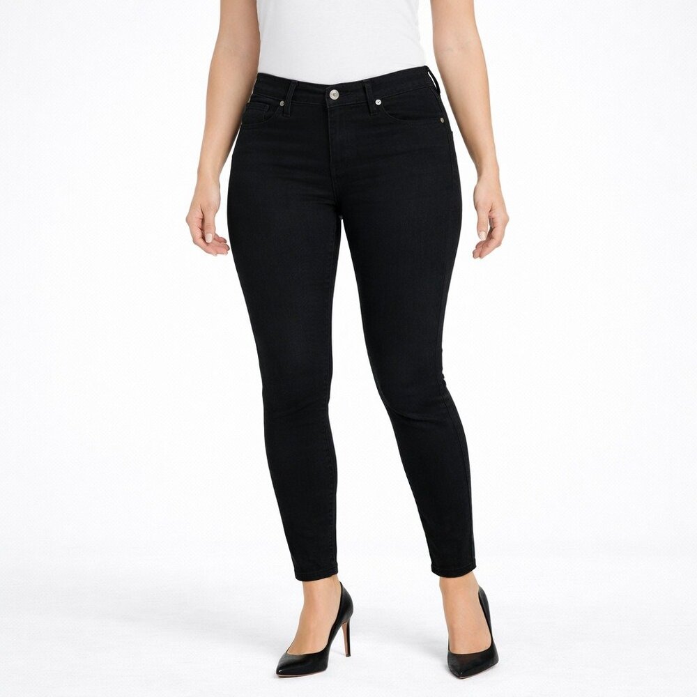 AG Adriano Goldschmied The Legging Super Skinny Jeans Womens 28R Black